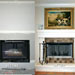 Classic Shelton Mantel Before and After